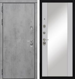 Двери Нева металлические Нева ДН-48Z бетон тёмный