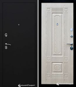 Двери Гарда Гарда S10 чёрная шагрень