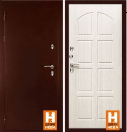 Двери Нева металлические  Утеплённая входная дверь ДН 100 Терморазрыв