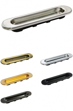 Ручки для раздвижных дверей Ручки лодочки для раздвижных дверей Морелли MHS150 белый никель