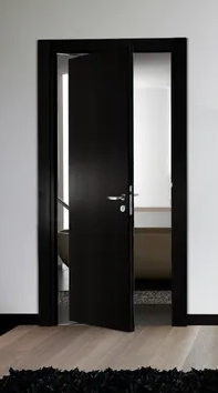 Рото двери   Комплект SWING системы высотой 2000мм и шириной 565-915мм черный