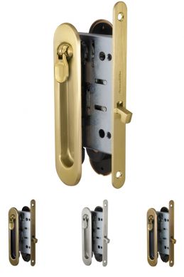 Ручки для раздвижных дверей Набор Armadillo для раздвижных дверей SH011-BK SG-1 Матовое золото