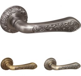 Ручки дверные Ручка Fuaro MONARCH SM AS-3 античное серебро